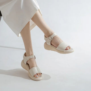 Clovelly Platform Strap Sandals 4cm