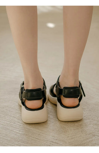 Clovelly Platform Strap Sandals 4cm