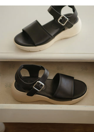 Clovelly Platform Strap Sandals 4cm