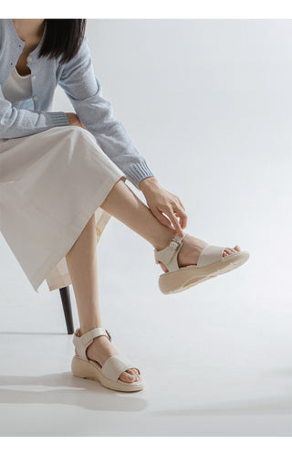 Clovelly Platform Strap Sandals 4cm