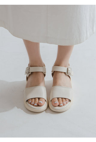 Clovelly Platform Strap Sandals 4cm