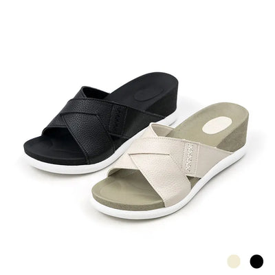 Pepe Wedge Slipper Sandals 5cm