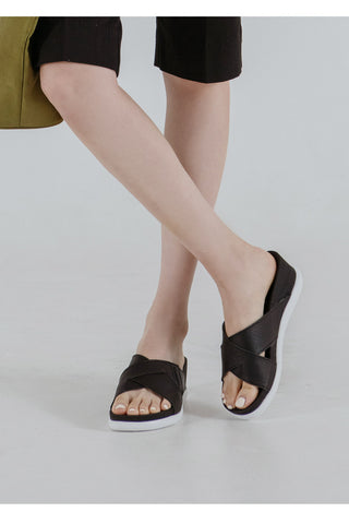Pepe Wedge Slipper Sandals 5cm