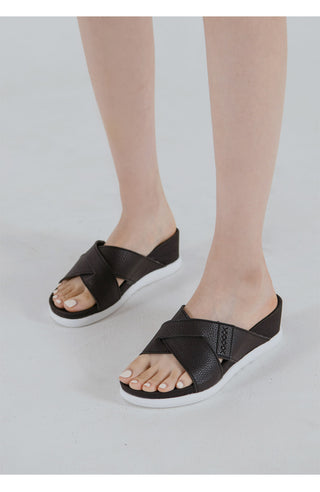 Pepe Wedge Slipper Sandals 5cm
