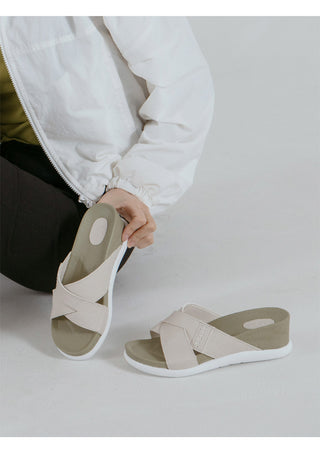 Pepe Wedge Slipper Sandals 5cm