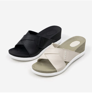 Pepe Wedge Slipper Sandals 5cm