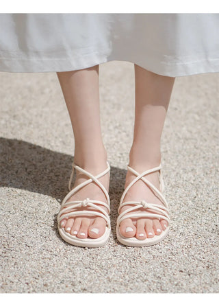 CL 2cm Strap Flat Sandals