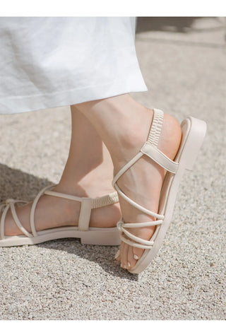 CL 2cm Strap Flat Sandals