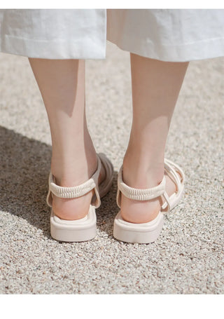 CL 2cm Strap Flat Sandals