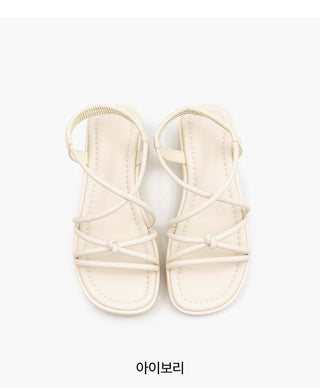 CL 2cm Strap Flat Sandals