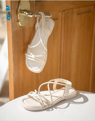 CL 2cm Strap Flat Sandals