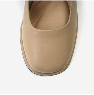 Jewned Cowhide Mary Jane Pumps 6cm