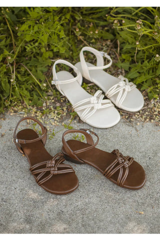 Airy strap flat sandals 2cm