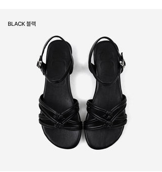 Airy strap flat sandals 2cm