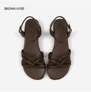 Airy strap flat sandals 2cm