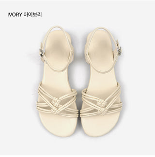 Airy strap flat sandals 2cm