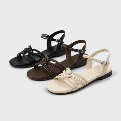 Airy strap flat sandals 2cm