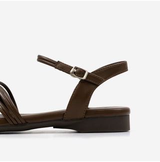 Airy strap flat sandals 2cm