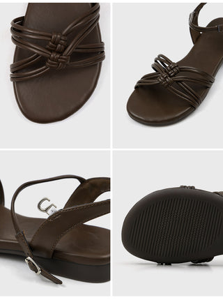 Airy strap flat sandals 2cm