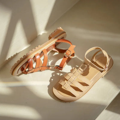 Haute Ethnic Strap Sandals 4cm