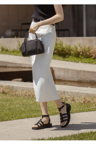 Haute Ethnic Strap Sandals 4cm
