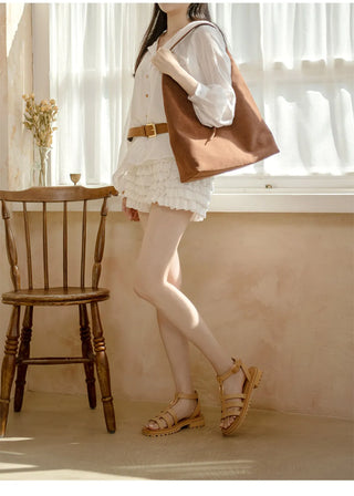 Haute Ethnic Strap Sandals 4cm