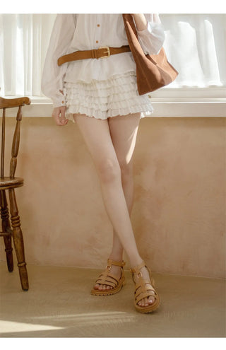 Haute Ethnic Strap Sandals 4cm