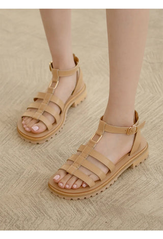 Haute Ethnic Strap Sandals 4cm