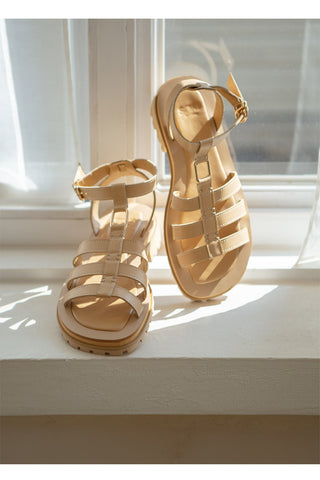 Haute Ethnic Strap Sandals 4cm
