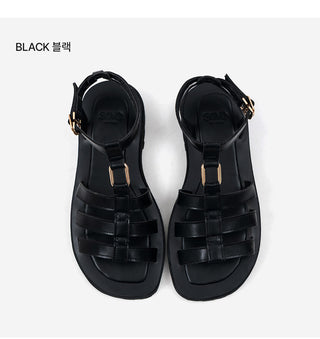 Haute Ethnic Strap Sandals 4cm