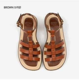 Haute Ethnic Strap Sandals 4cm