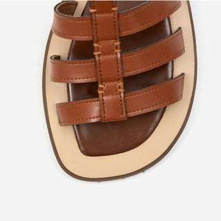 Haute Ethnic Strap Sandals 4cm