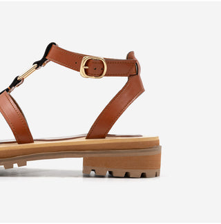 Haute Ethnic Strap Sandals 4cm