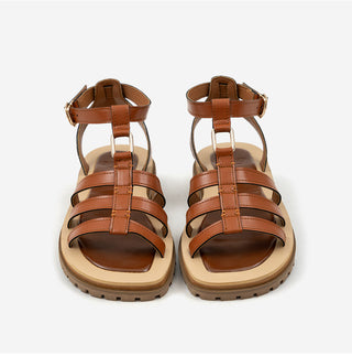 Haute Ethnic Strap Sandals 4cm
