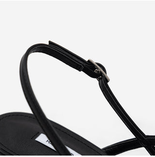 Theo Square Strap Sandals 6cm