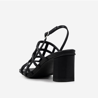 Theo Square Strap Sandals 6cm