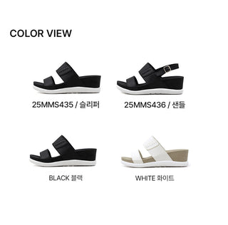 Rodion Wedge Strap Sandals & Slippers 5cm