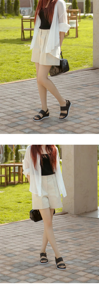 Rodion Wedge Strap Sandals & Slippers 5cm