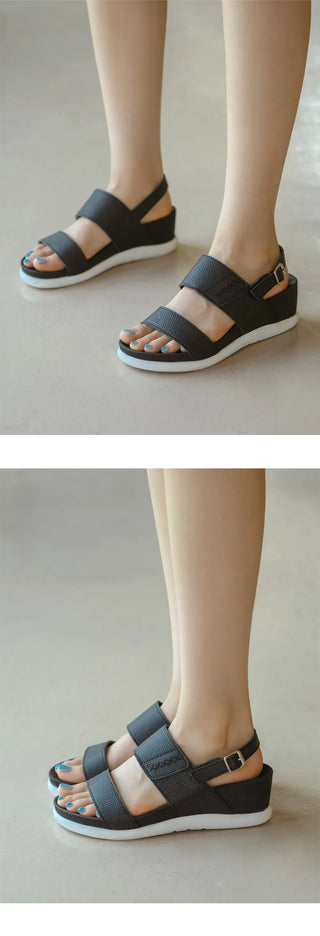 Rodion Wedge Strap Sandals & Slippers 5cm