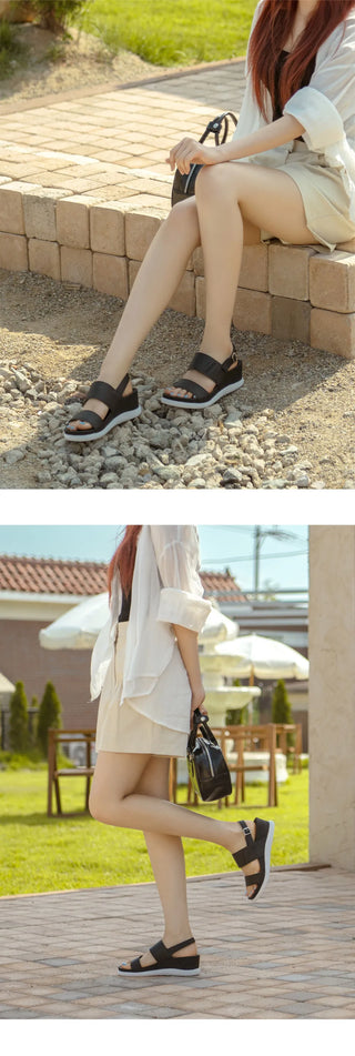 Rodion Wedge Strap Sandals & Slippers 5cm