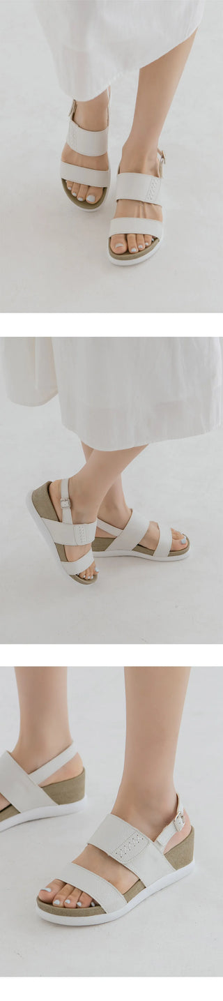Rodion Wedge Strap Sandals & Slippers 5cm