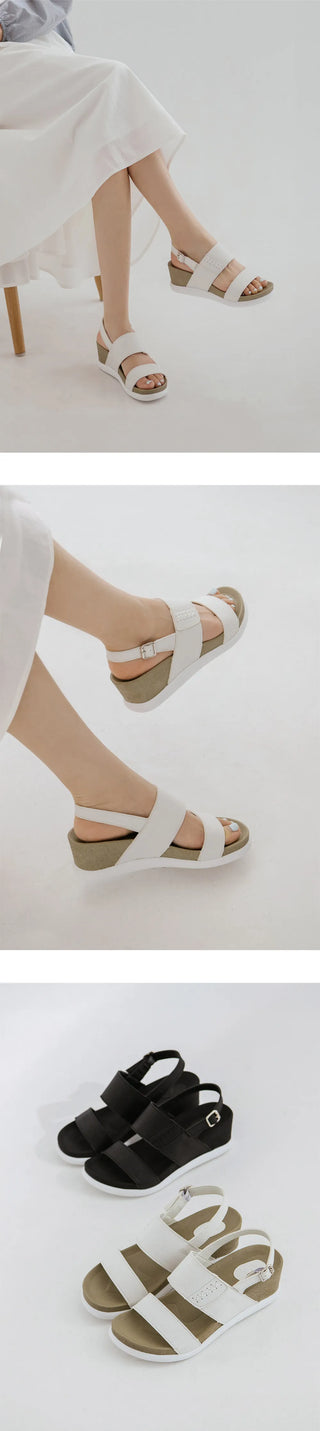 Rodion Wedge Strap Sandals & Slippers 5cm