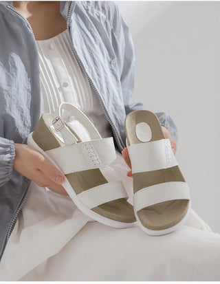 Rodion Wedge Strap Sandals & Slippers 5cm