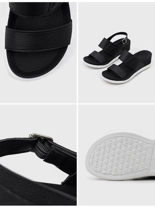 Rodion Wedge Strap Sandals & Slippers 5cm