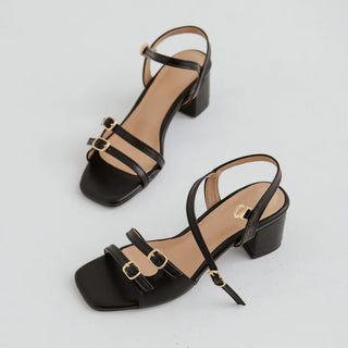Bonaven mid-heel strap sandals 5cm