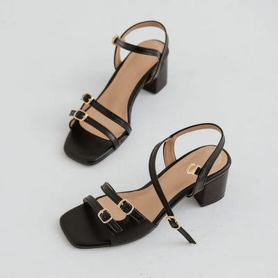 Bonaven mid-heel strap sandals 5cm
