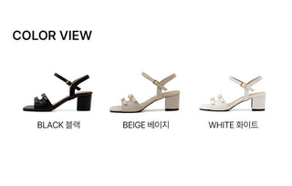Bonaven mid-heel strap sandals 5cm