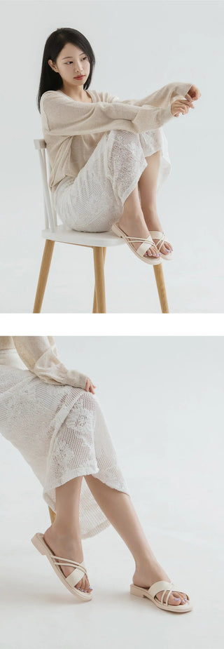 Lowlin Flat Slippers 2cm