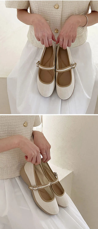 Endro Mary Jane Platform Pumps 4cm