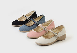 Endro Mary Jane Platform Pumps 4cm